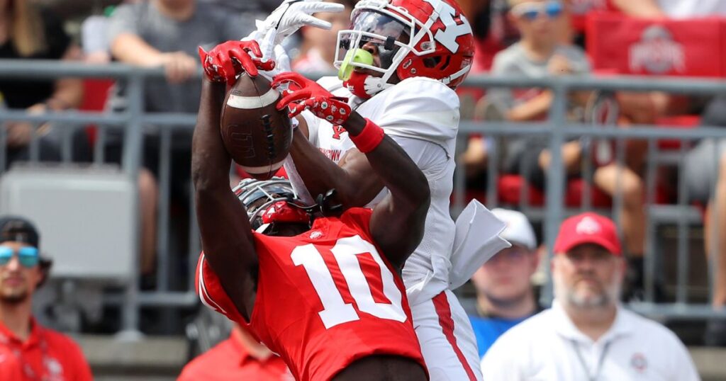 denzel burke-ohio state-ohio state football-buckeyes