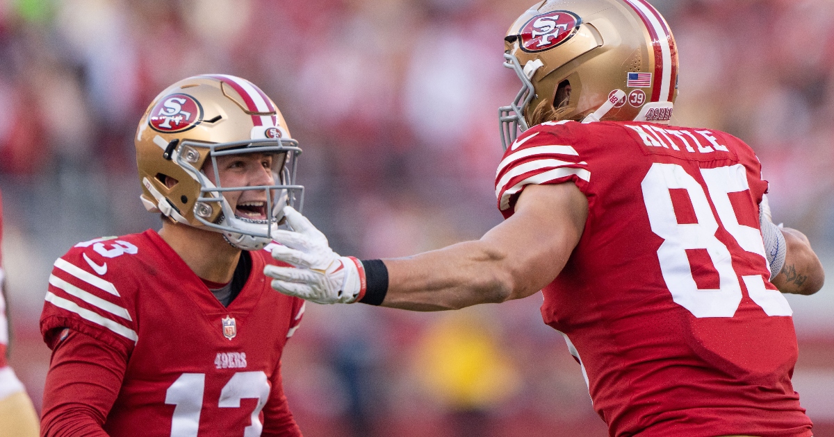 Dallas Cowboys vs. San Francisco 49ers. Fans support on NFL Game