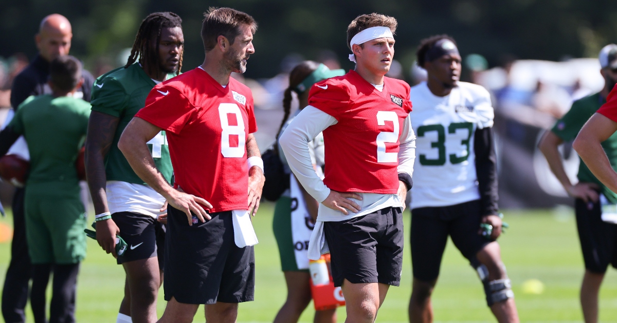 Jets' Zach Wilson ready to learn from Aaron Rodgers, the 'big brother I  never had'