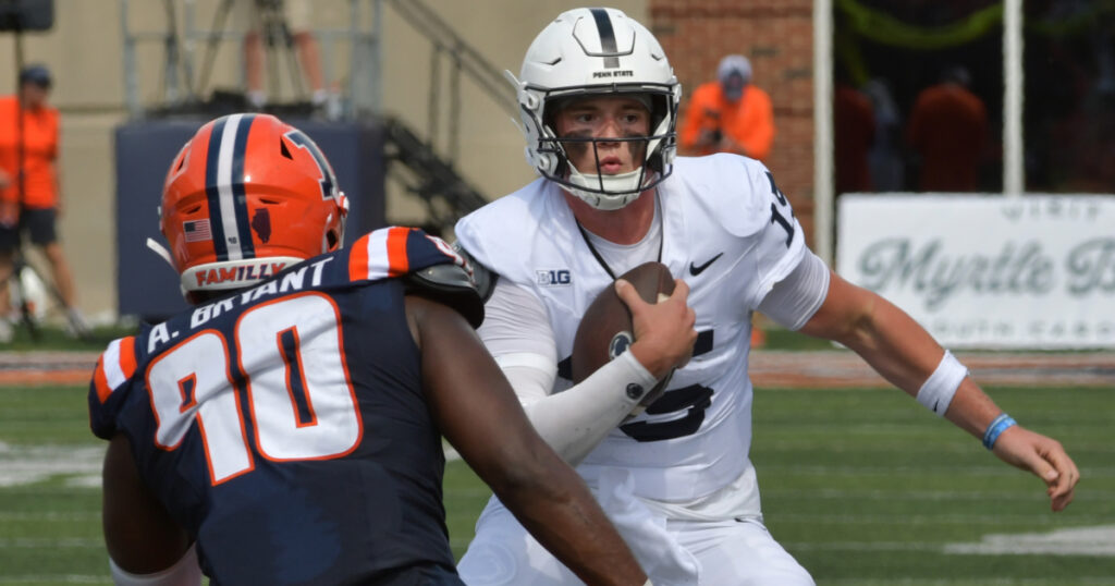 Penn State quarterback Drew Allar