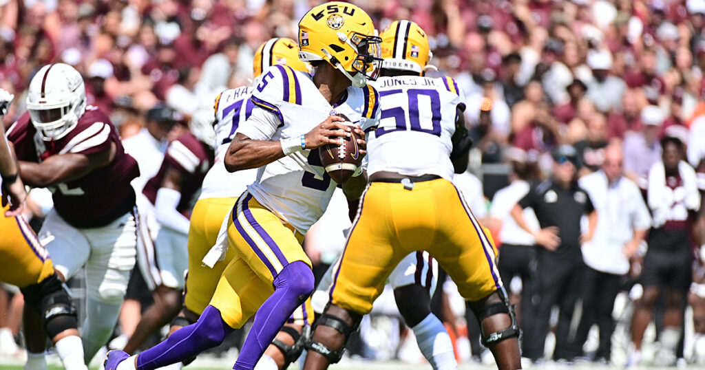 Jayden Daniels LSU Miss State