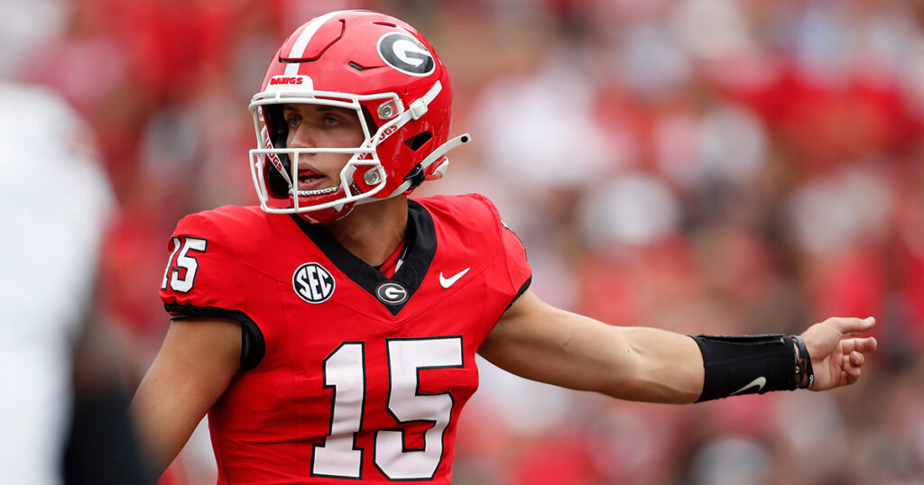 Georgia QB Carson Beck