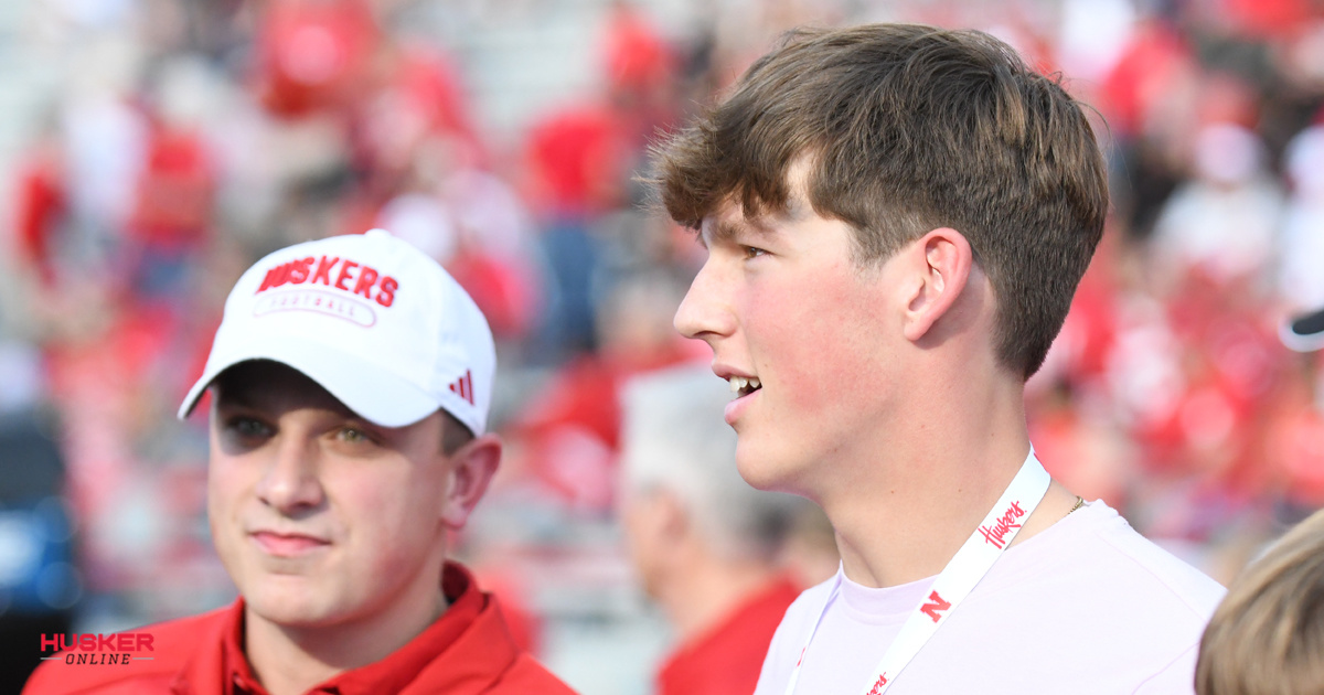 First game at Nebraska was a great experience for 2025 QB Alex Manske