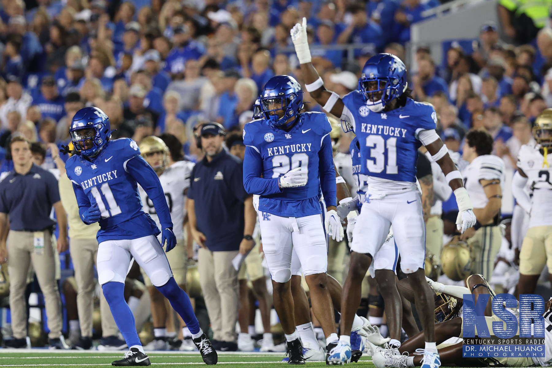 Kentucky football graded out very well in PFF's Week 1 grades - A Sea Of  Blue