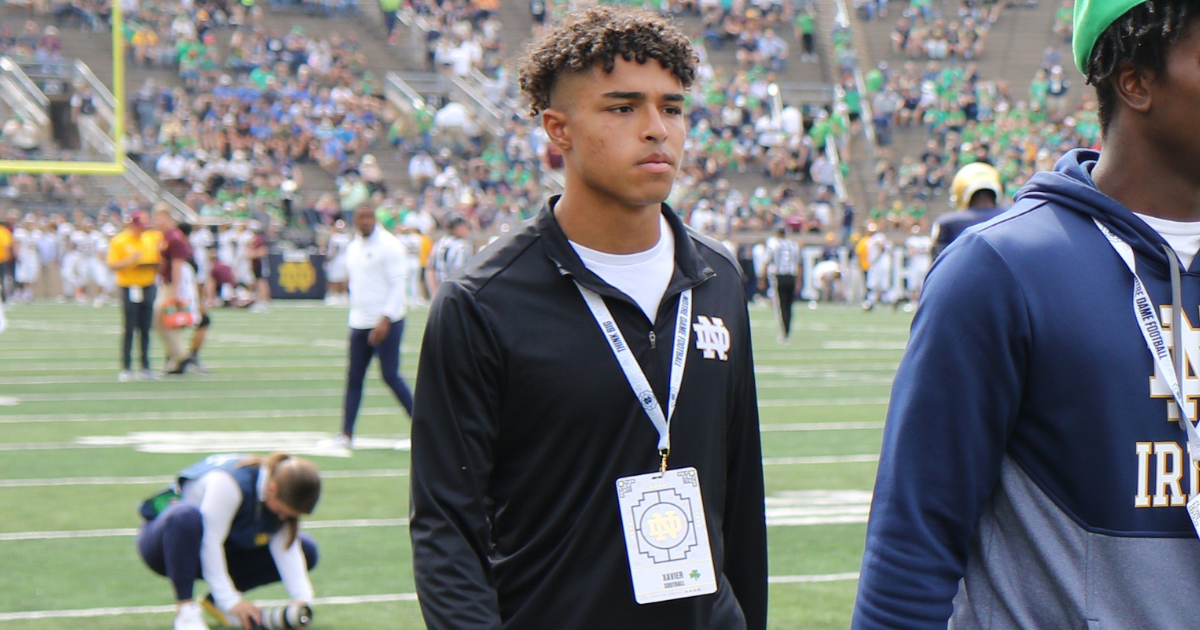 2024 WR Xavier Southall commits to Notre Dame as PWO