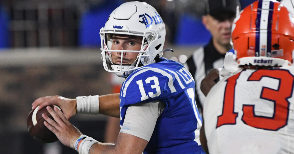 Duke QB Riley Leonard enters transfer portal after injury-shortened year  along with Coastal's McCall, NFL