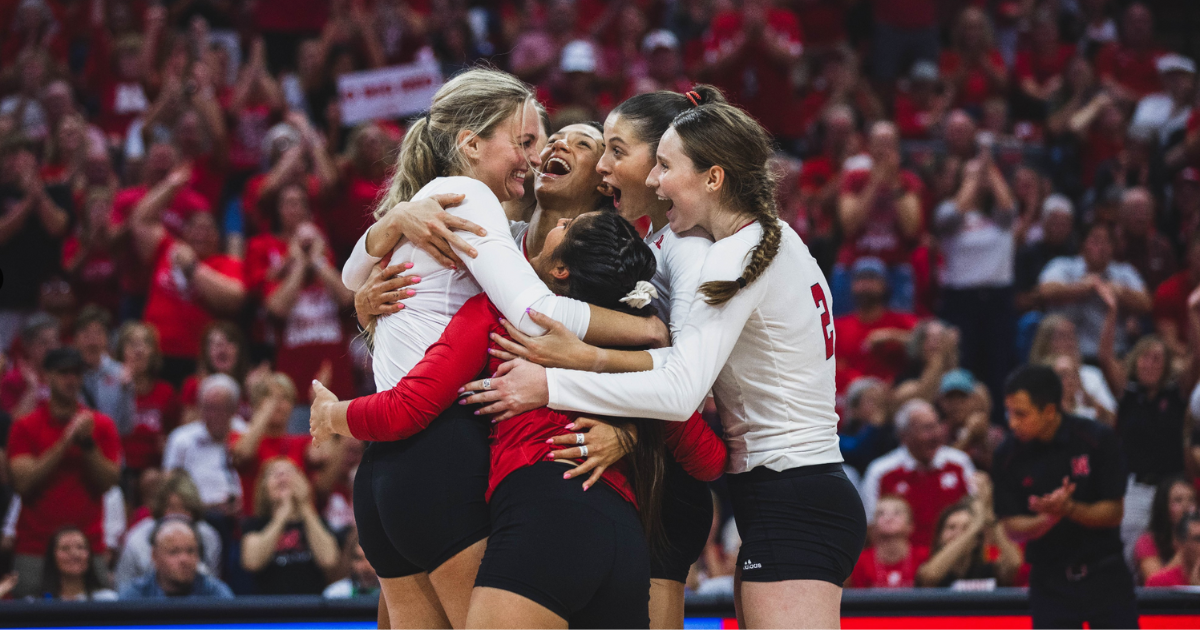 Three Takes From Nebraska Volleyball's Thrilling Four-set Win Over No ...