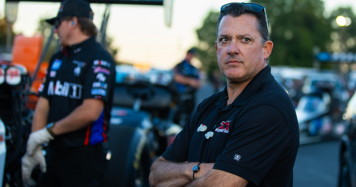 Tony Stewart Wins At Maple Grove Raceway Takes Top Alcohol Dragster   Tony Stewart Maple Grove 