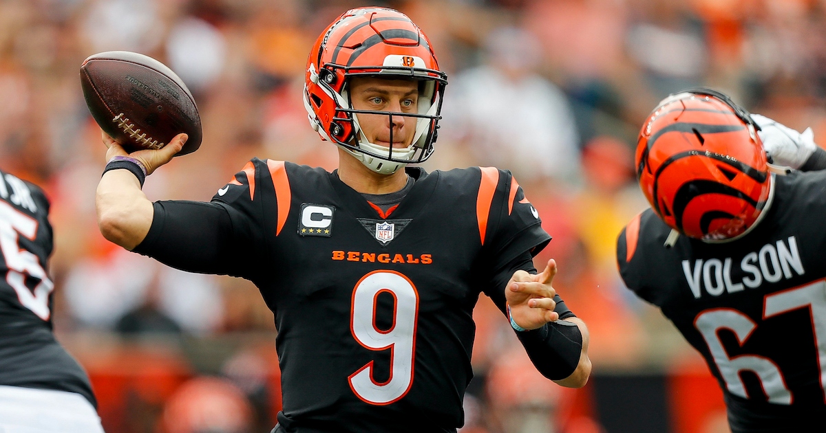 Joe Burrow listed as questionable by Bengals for Monday night game