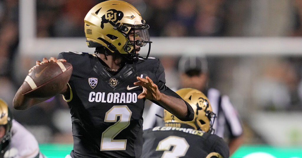 Colorado QB Shedeur Sanders