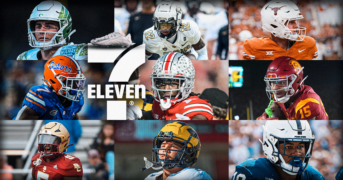 7-Eleven, Inc. Unveils Nine College Football Stars Joining This Season's  Cleat Crew™