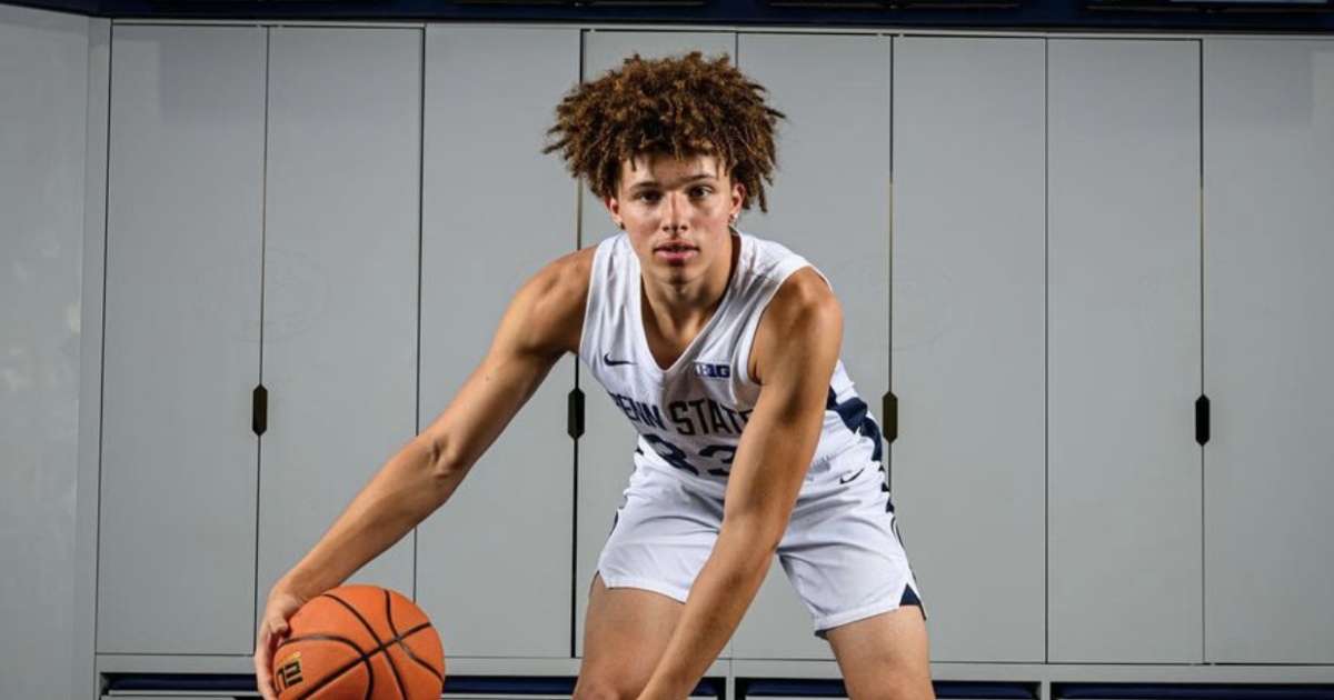 Men's Nike White Penn State Nittany Lions On-Court Basketball