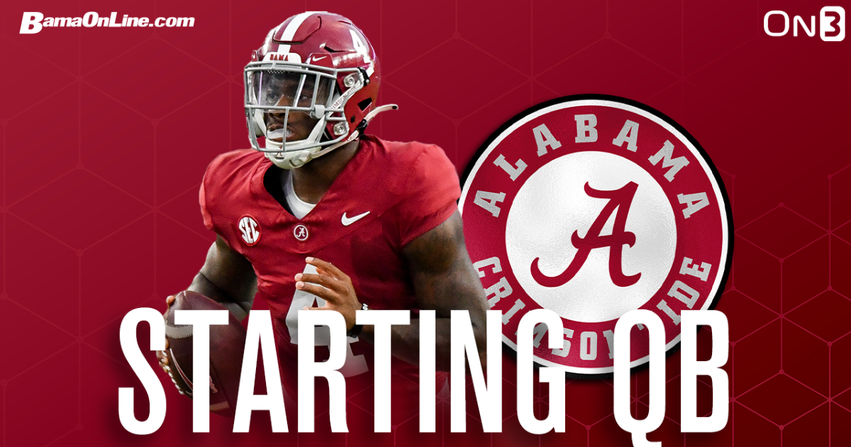 Alabama names Jalen Milroe starting QB, what it means - On3