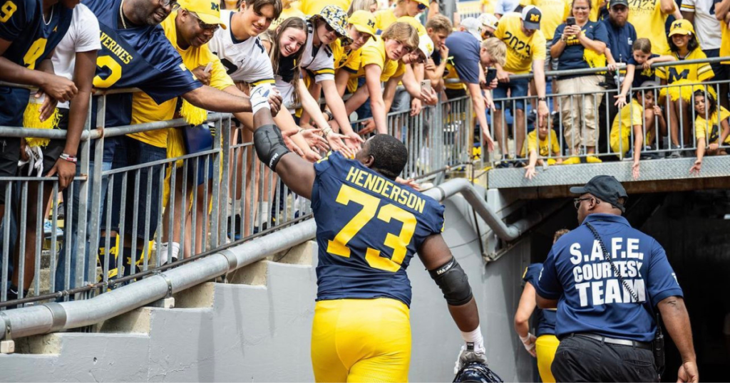 Michigan Wolverines football LaDarius Henderson