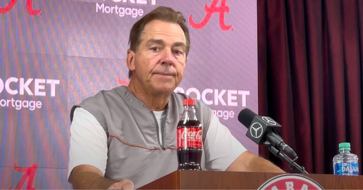 Everything Nick Saban Said On Wednesday Of Ole Miss Game Week