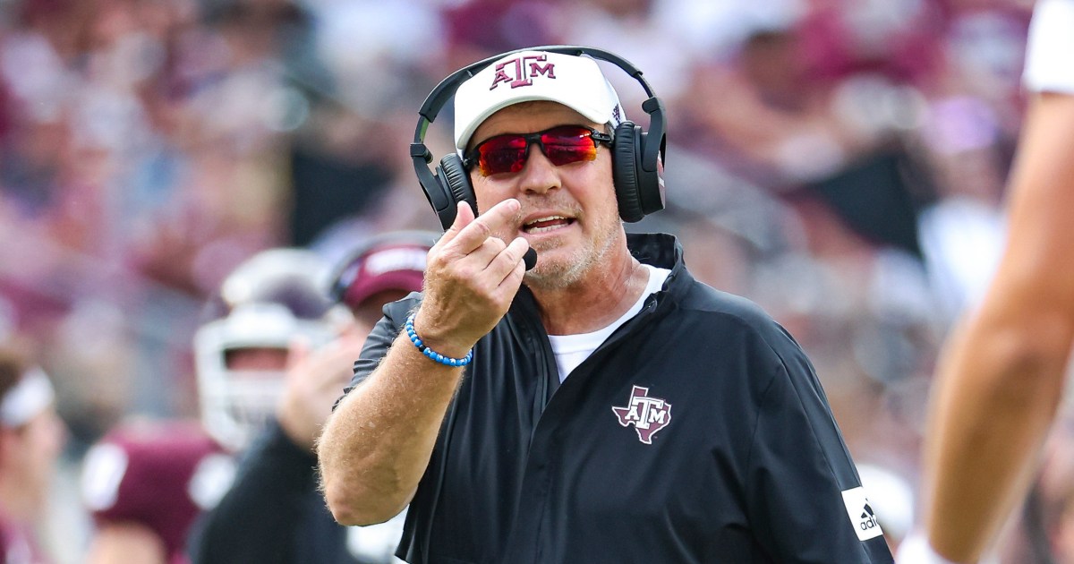 Jimbo Fisher explains what happened when he was out on field vs. Auburn