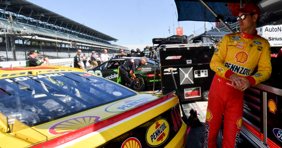 Joey Logano finds the Netflix cameras 'annoying' during NASCAR Playoffs