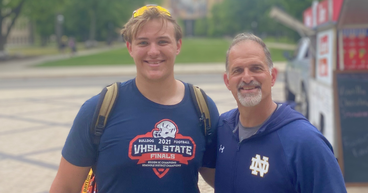 Notre Dame offers 2025 OL Easton Ware who will visit Oct. 14