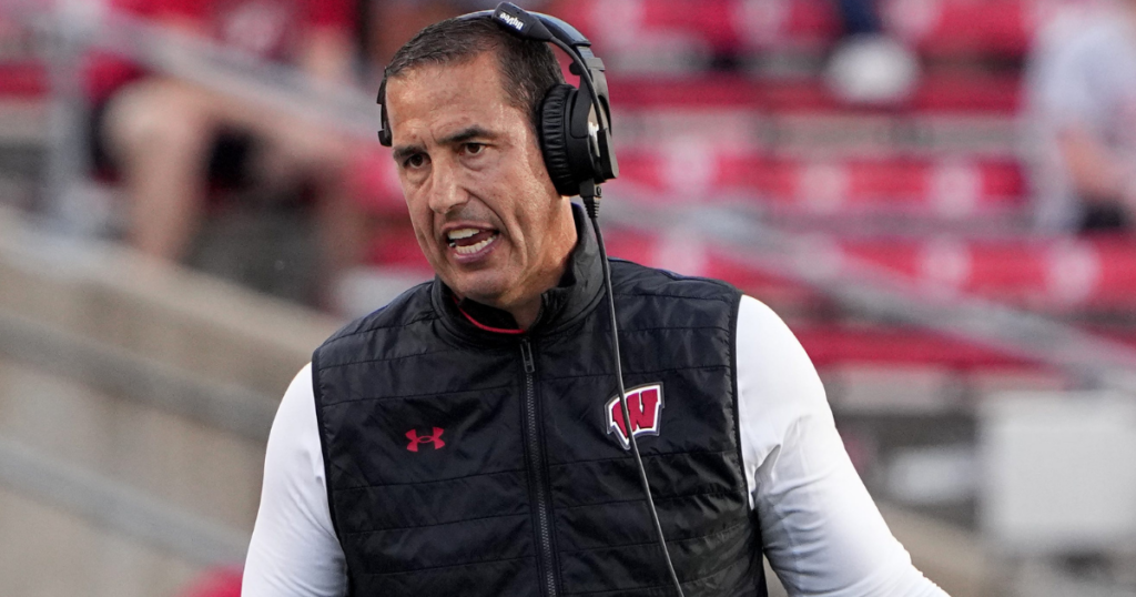 Wisconsin HC Luke Fickell