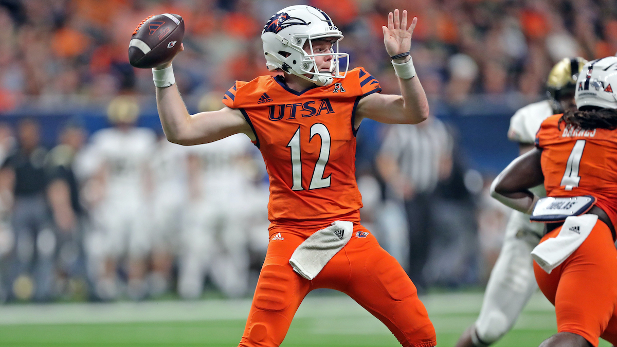 Report Frank Harris out, UTSA starting backup QB Eddie Lee Marburger