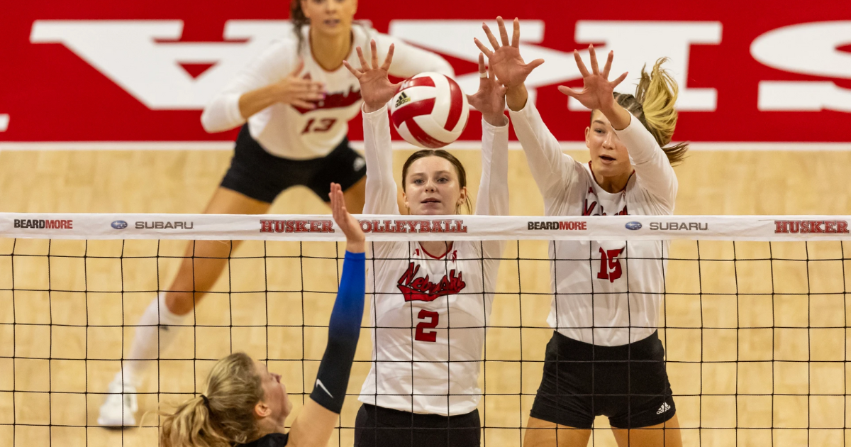 Nebraska Volleyball Earns Statement Sweep Over No. 21 Ohio State