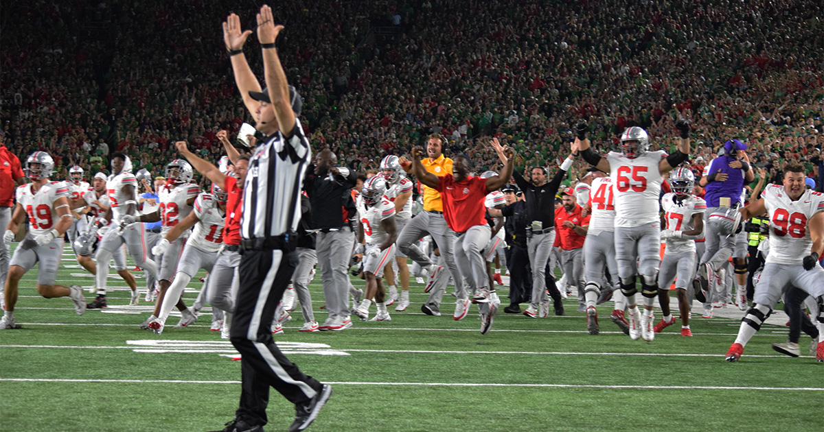 Ohio State: Buckeyes silence Notre Dame in final seconds