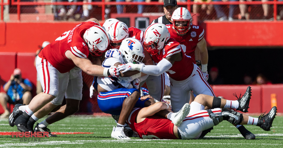 Nebraska Football: PFF Defensive Grades Vs. Louisiana Tech