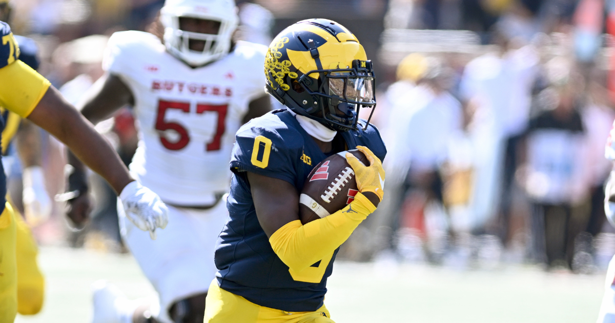 Snap counts, PFF grades and more from Michigan's win over Rutgers