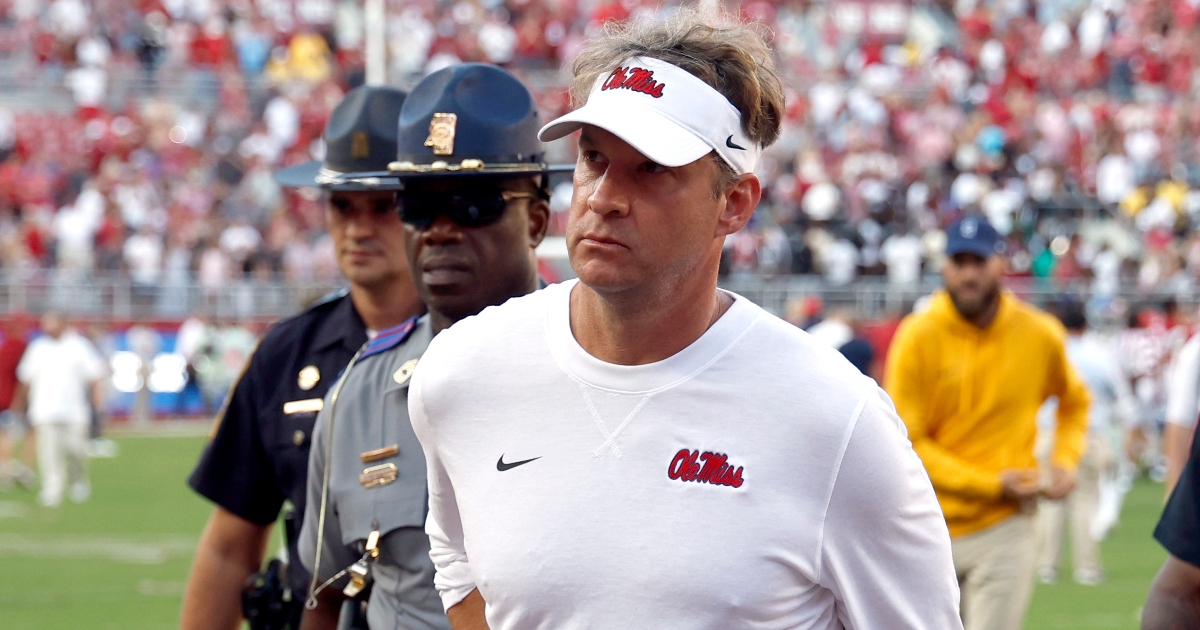 Lane Kiffin defends Ole Miss field storming vs. LSU, supports AD Keith ...