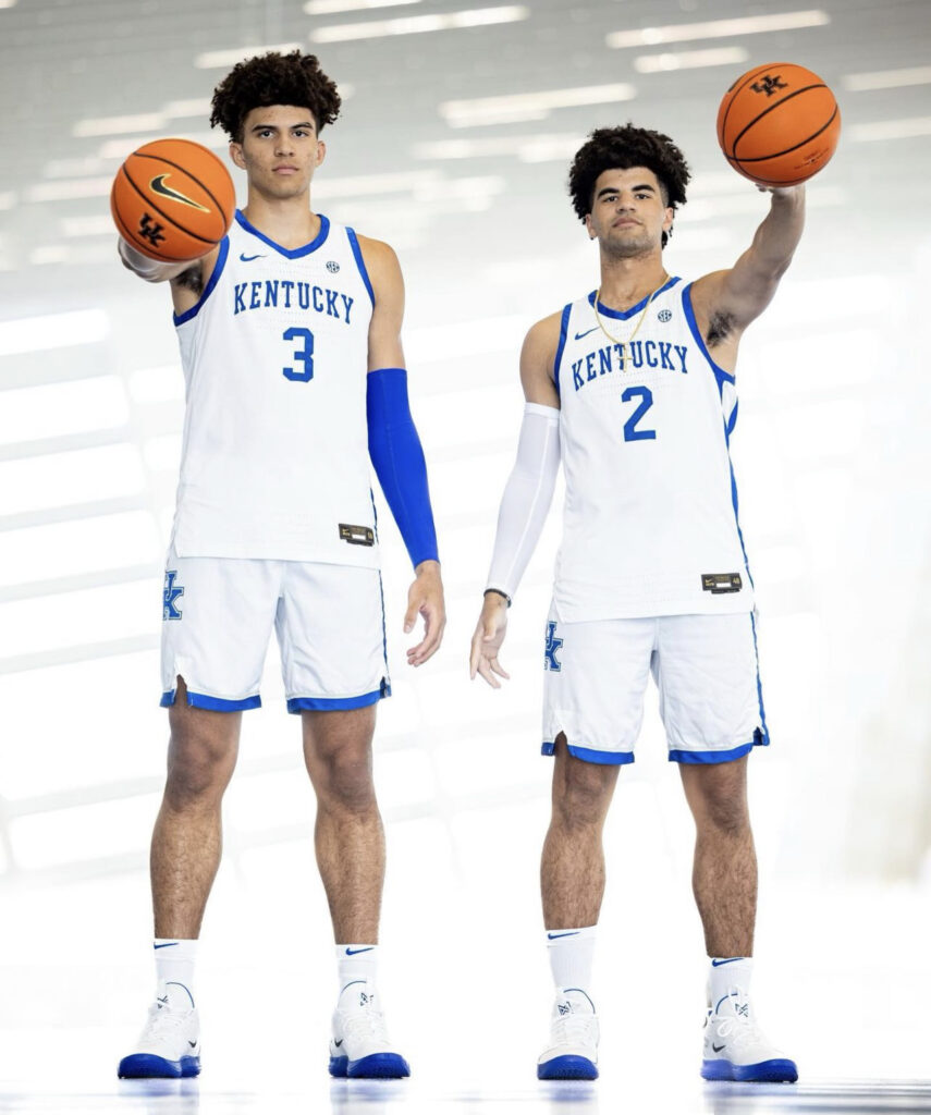 Cameron And Cayden Boozer Rock Kentucky Blue On Official Visit To ...