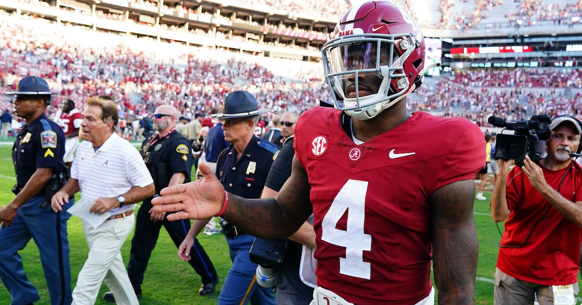 Nick Saban Reveals What He Learned About Alabama QB Jalen Milroe