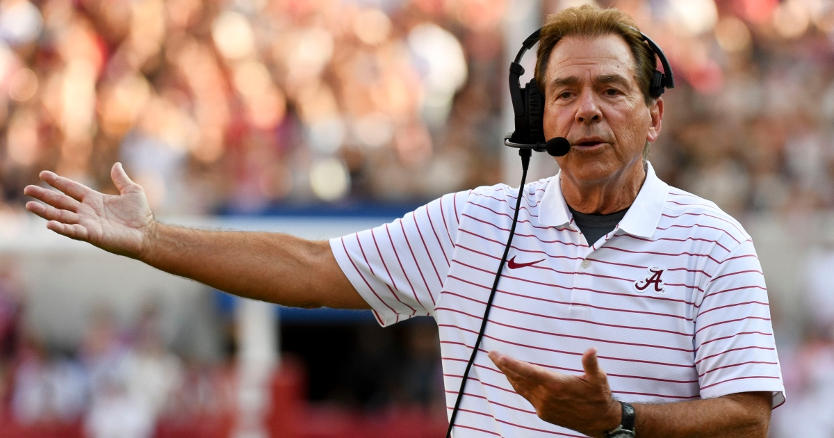 Nick Saban Reveals Why Texas A&M Will Be A Big Test For Alabama OL - On3