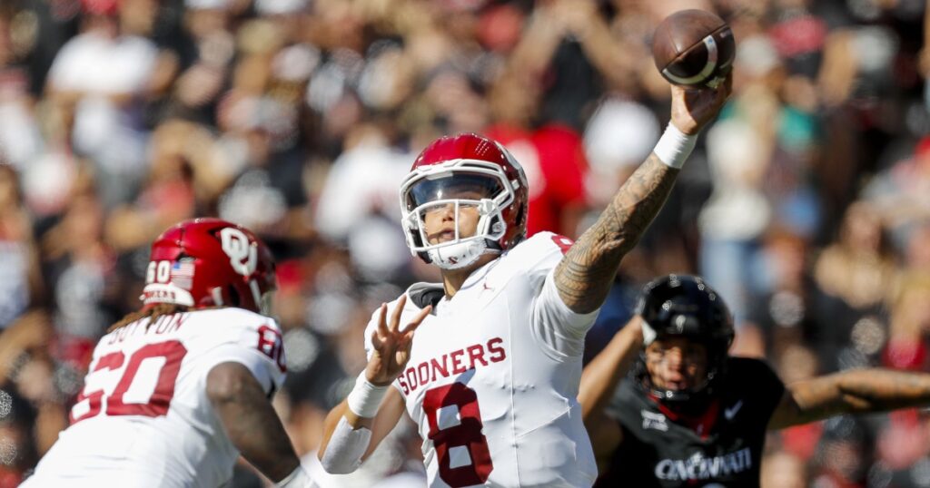 Sooners QB Dillon Gabriel