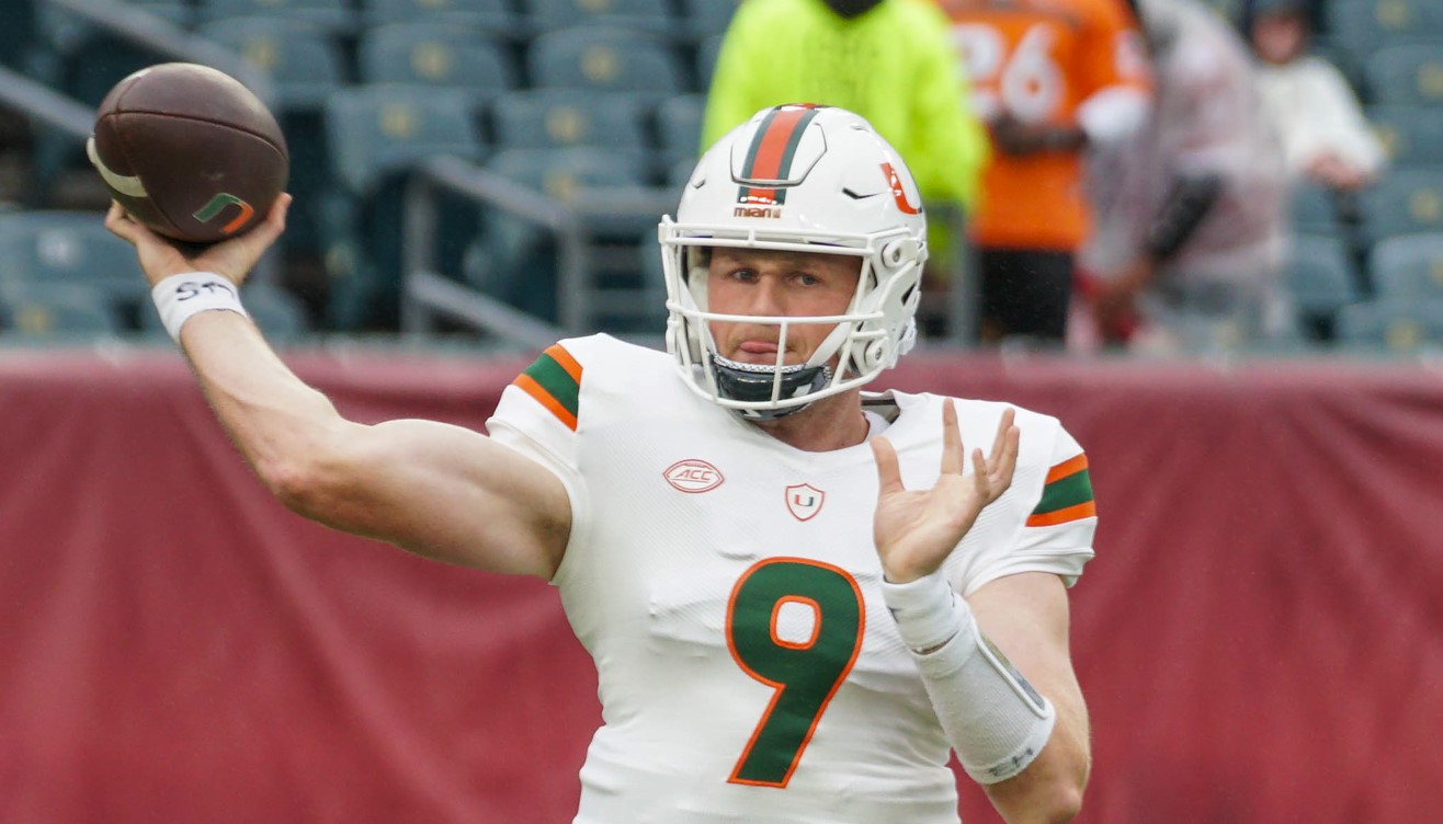 Miami QB Tyler Van Dyke ready for next challenge