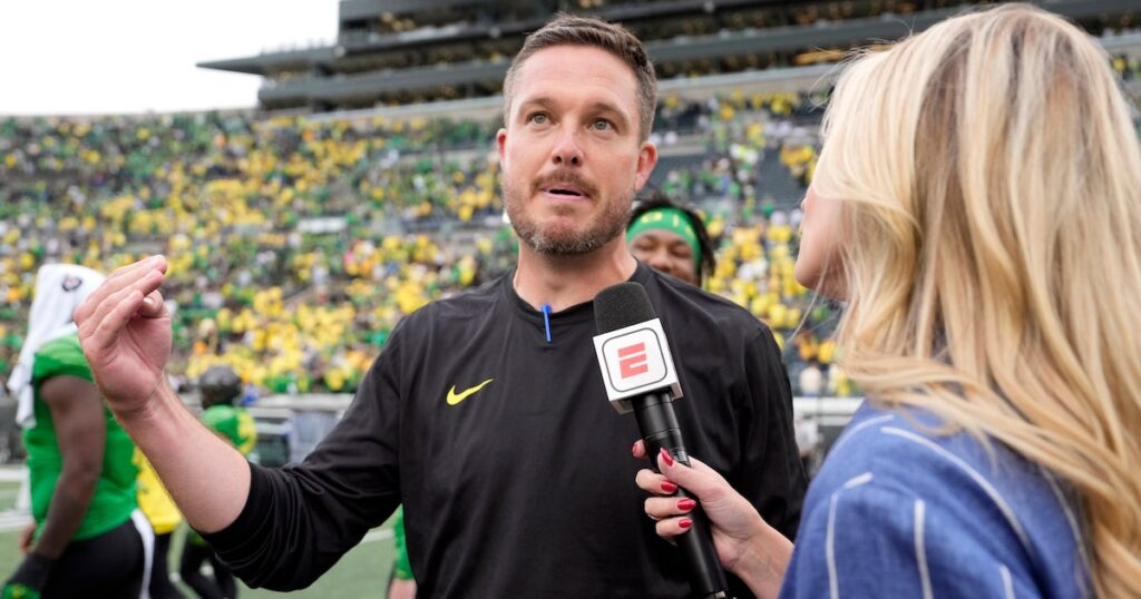 Oregon HC Dan Lanning