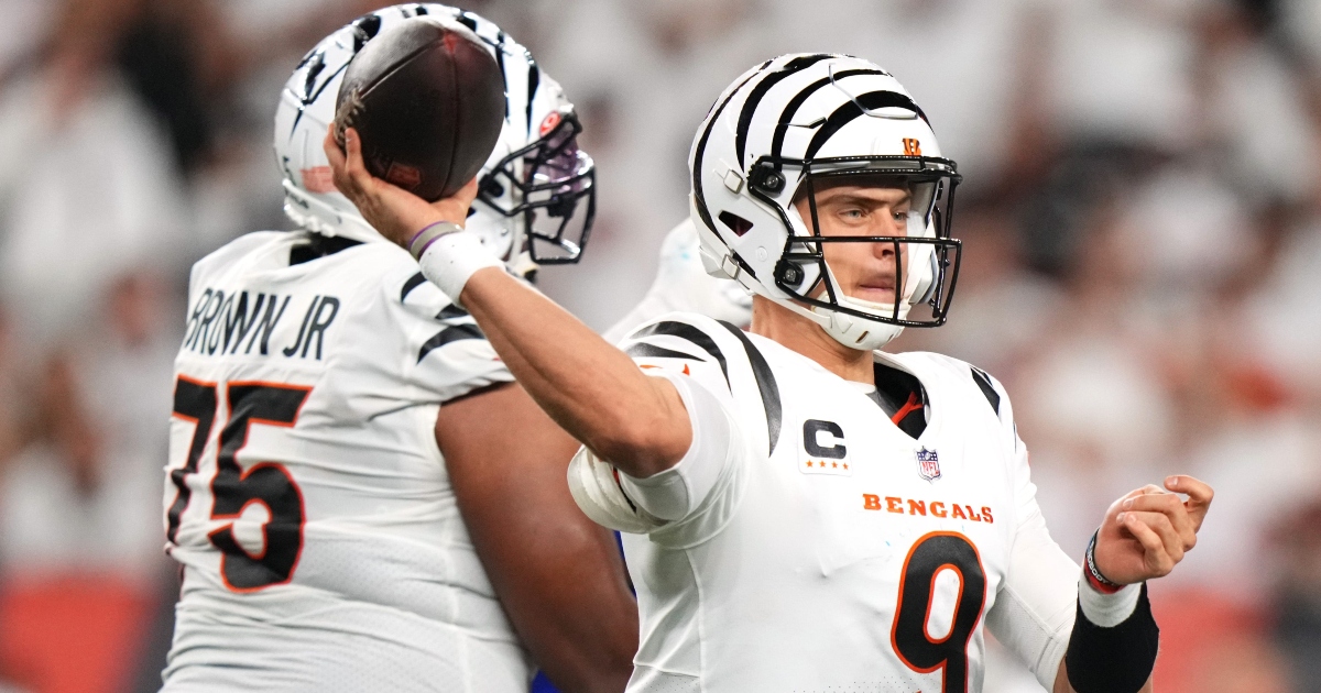 Joe Burrow starts for Bengals vs. Rams after being questionable