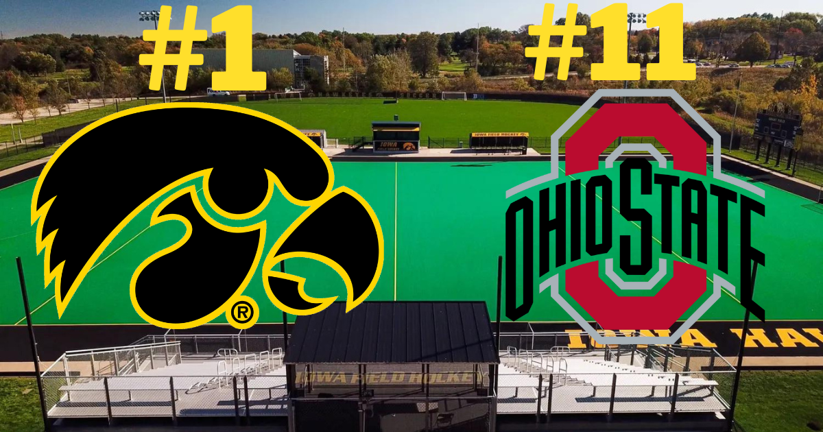 PREVIEW: #1 Iowa Field Hockey vs #11 Ohio State