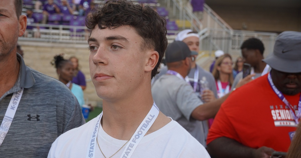 2025 standout receiver Bryson Hayes recaps Kansas State visit