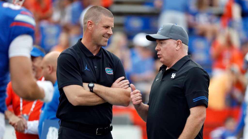 Florida HC Billy Napier, Kentucky HC Mark Stoops