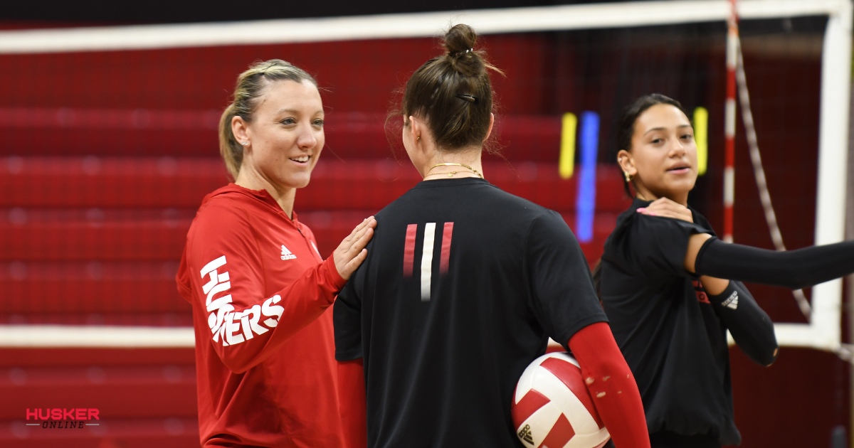 Nebraska volleyball assistant Jordan Larson is a coaching natural