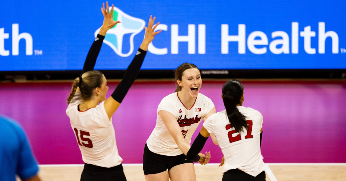 Nebraska Setter Bergen Reilly Earns Fifth Big Ten Weekly Award