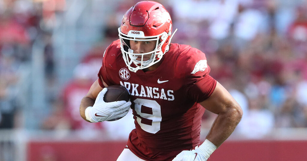 Arkansas TE Luke Hasz