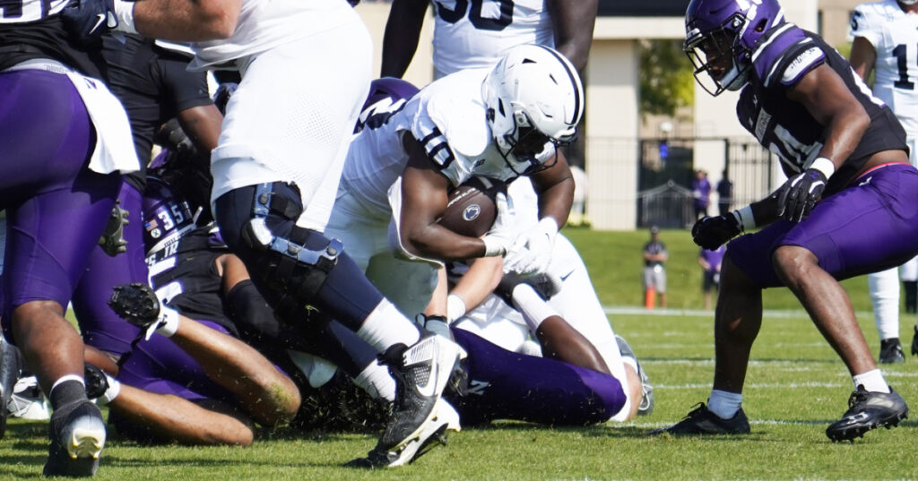 Penn State football running back Nick Singleton