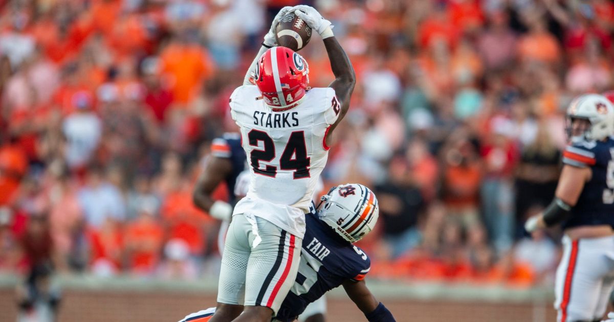 Malaki Starks, Georgia defense make a play when it matters most