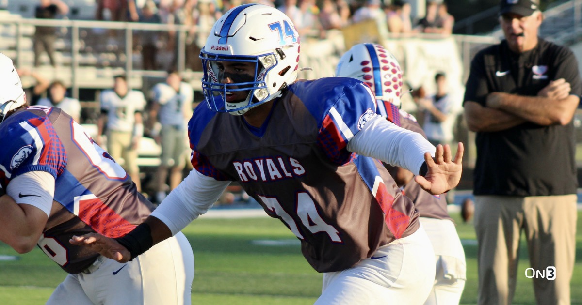 Terry Prescod Notre Dame OL Styles Prescod game observations