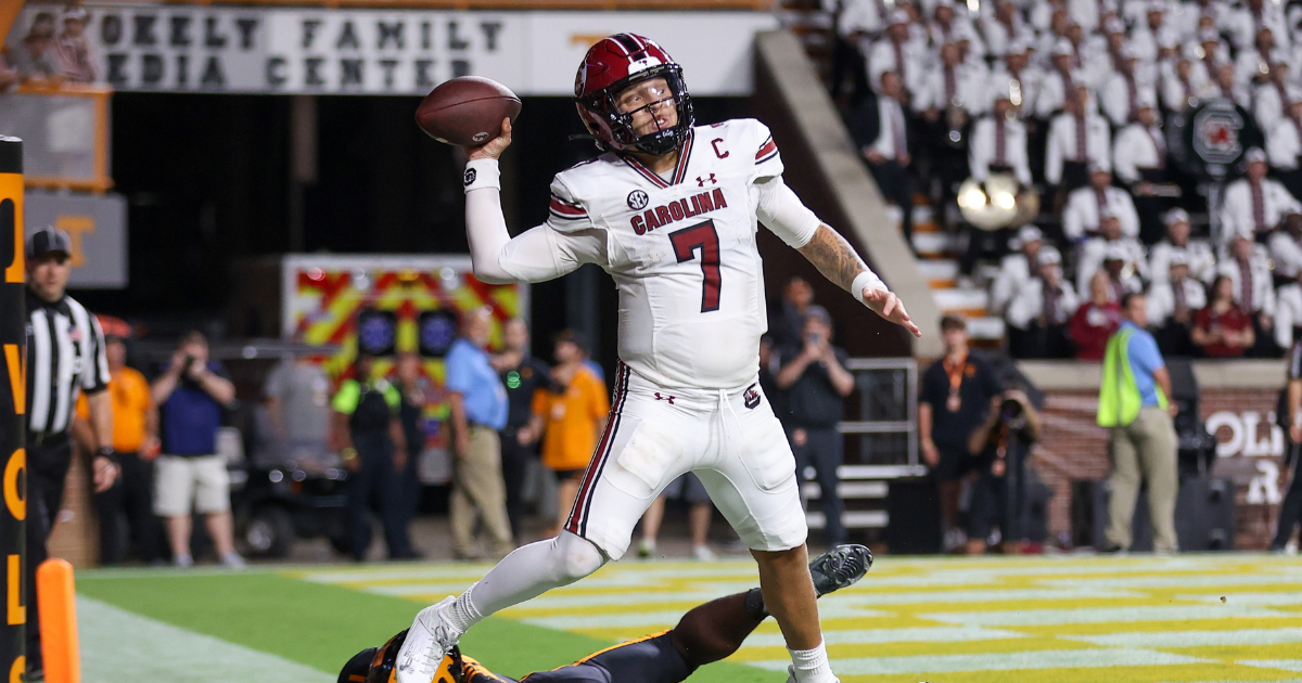 Spencer Rattler Talks South Carolina Passing Game Vs. Tennessee