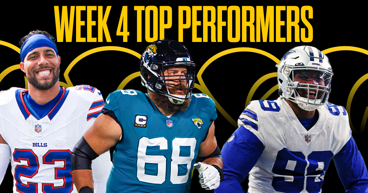 Hawkeyes in the NFL: Week 4 Top Performers