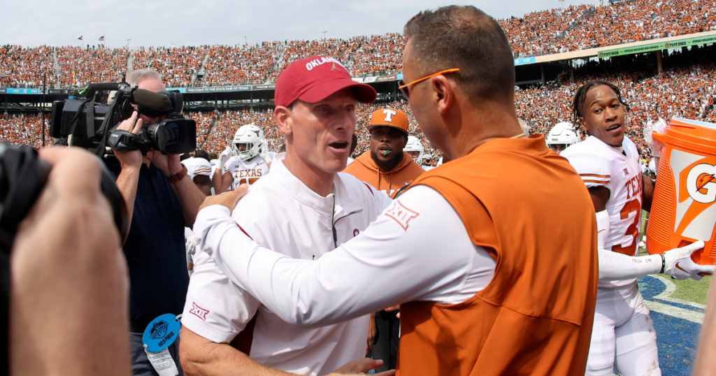 Sooners Brent Venables, Longhorns Steve Sarkisian