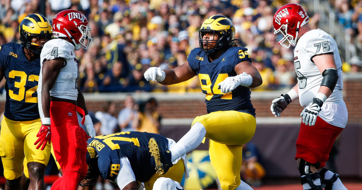 Snap counts and PFF grades from Michigan's win against UNLV