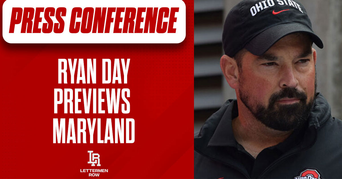 Ohio State: Ryan Day Press Conference To Preview Maryland